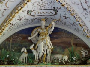 Císařský sál, Diana, bohyně lovu